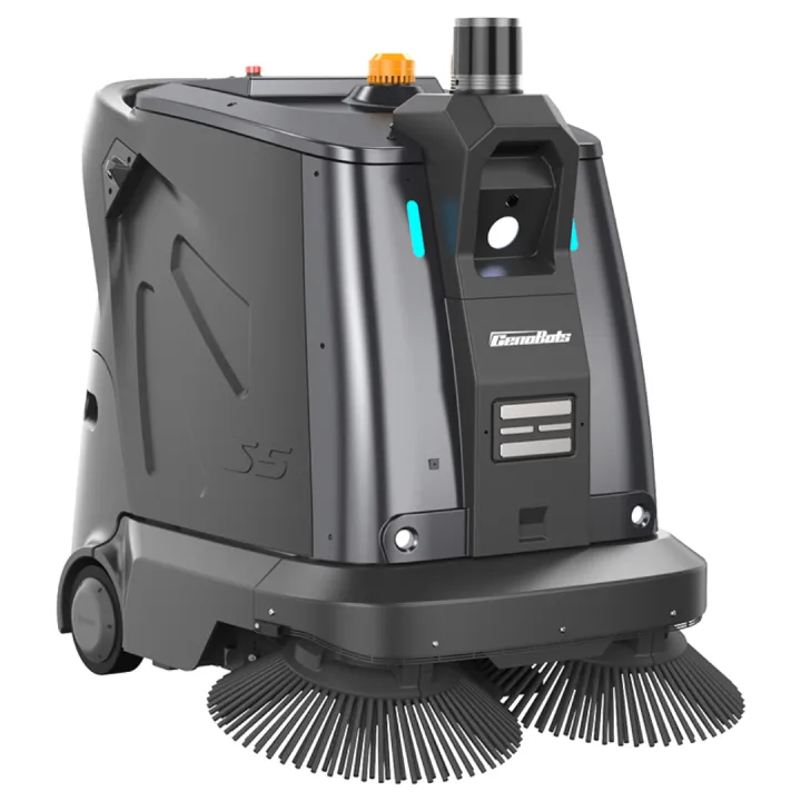Barredora Industrial Autónoma CenoBots S5 - detalle de máquina